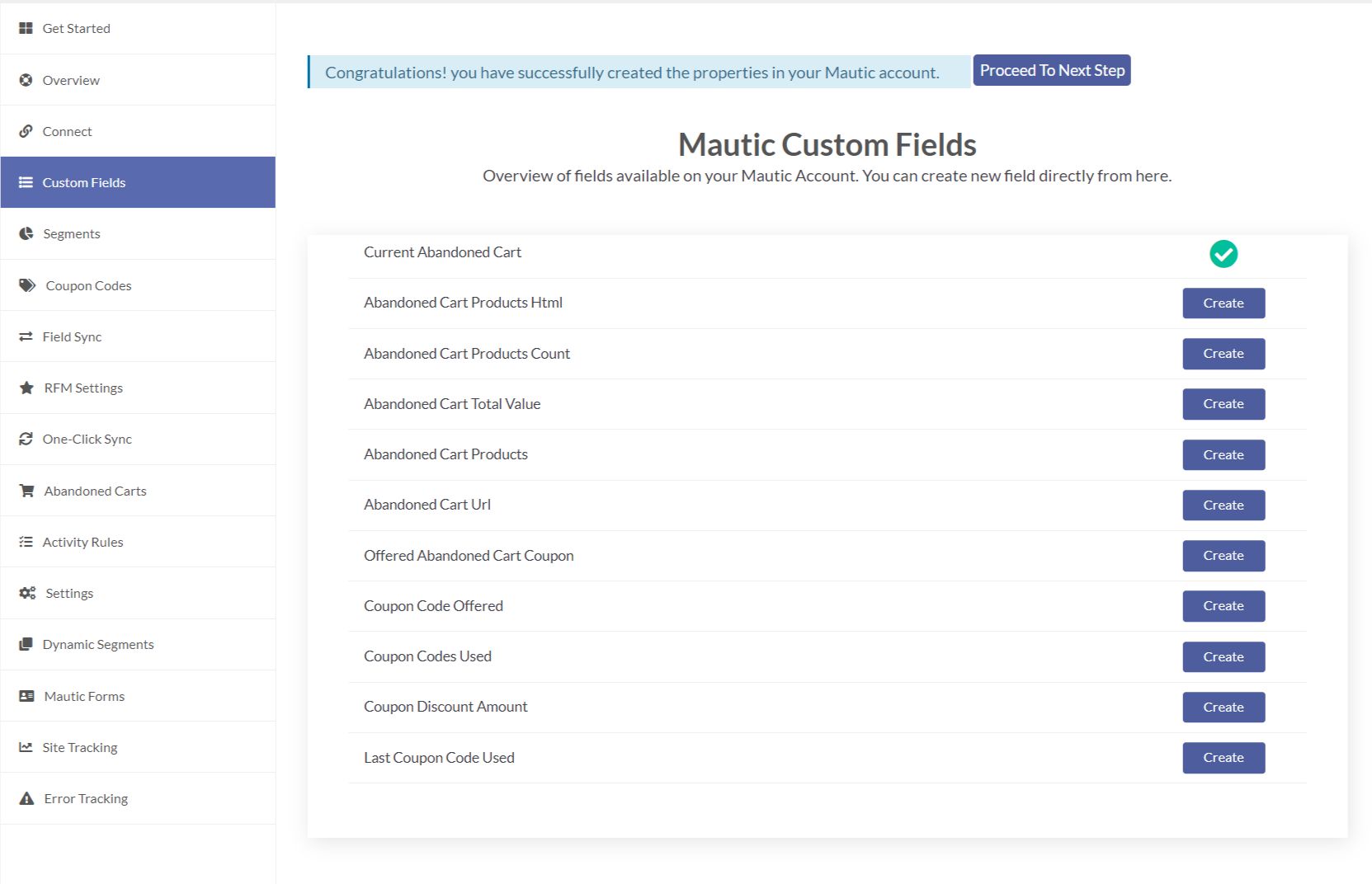 custom fields