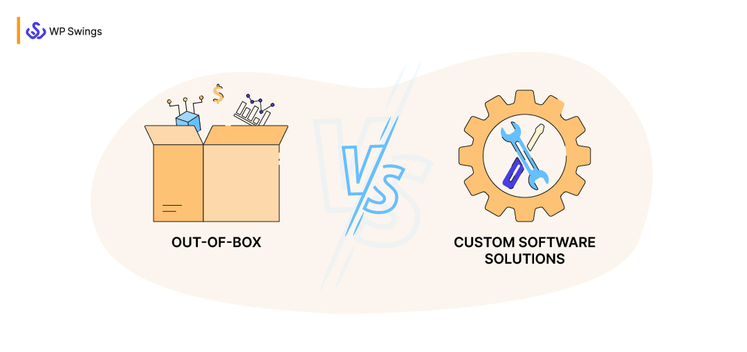 out of box vs custom solutions