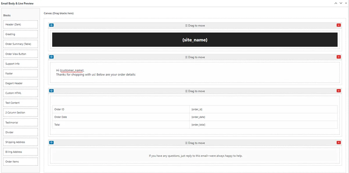 Create Custom Email Templates