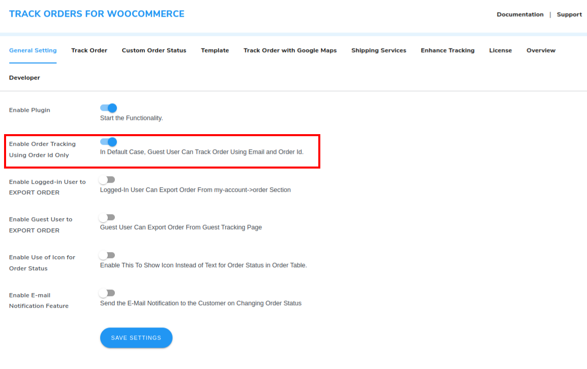 Track Orders Using Order ID