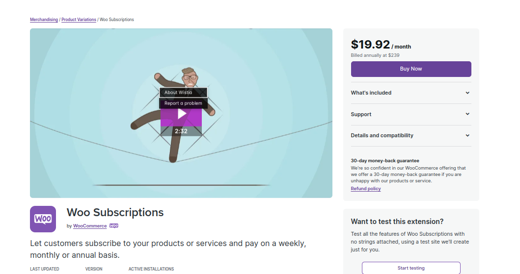 WooCommerce Subscriptions