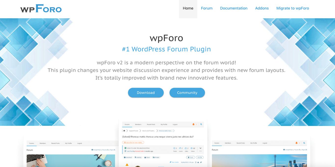 WP Foro WordPress Forum