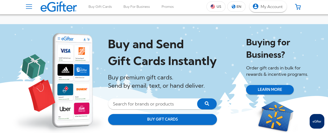 eGifter group gift cards