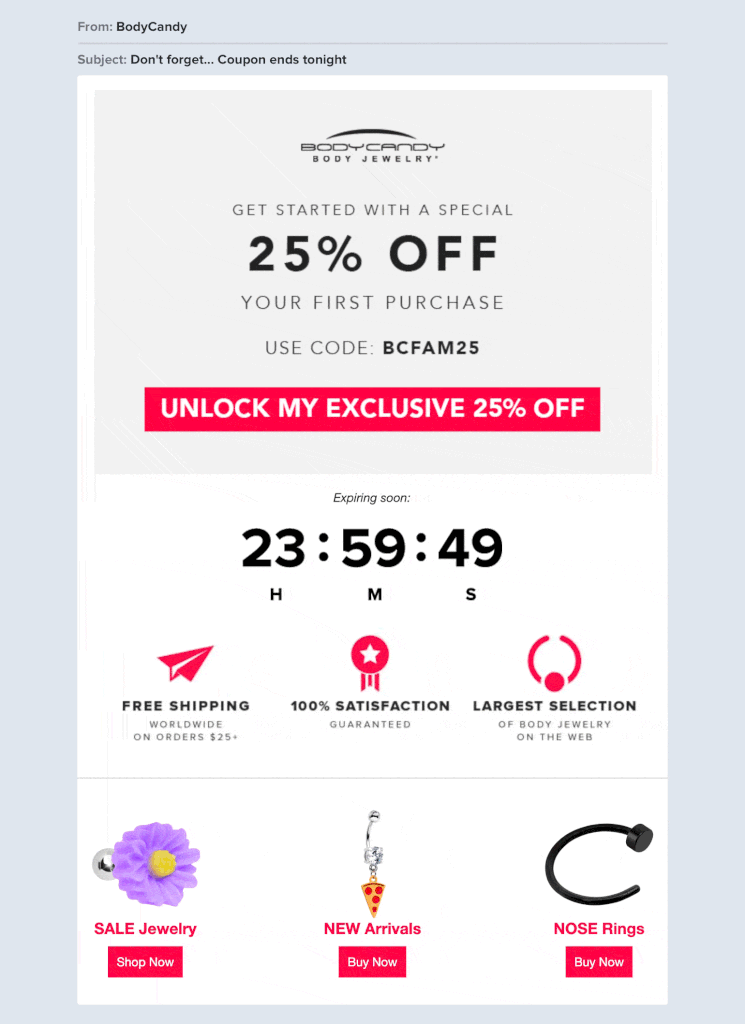 Limited Time Offers