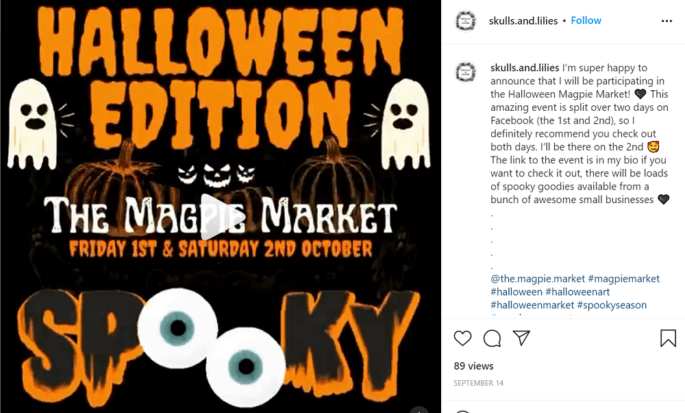 Halloween Social Media Marketing