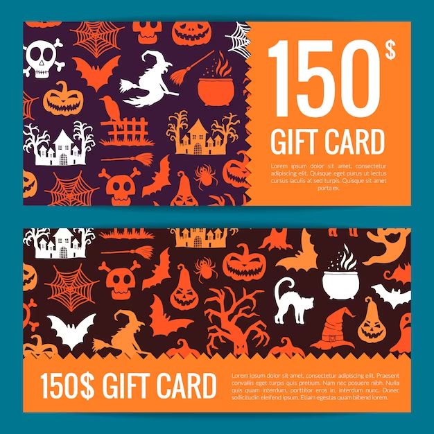 Halloween Gift Cards