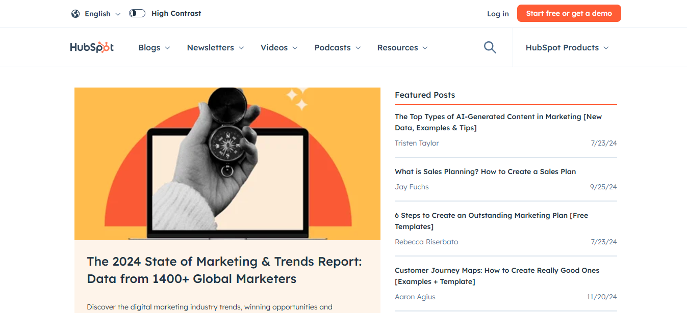 Hubspot Blog