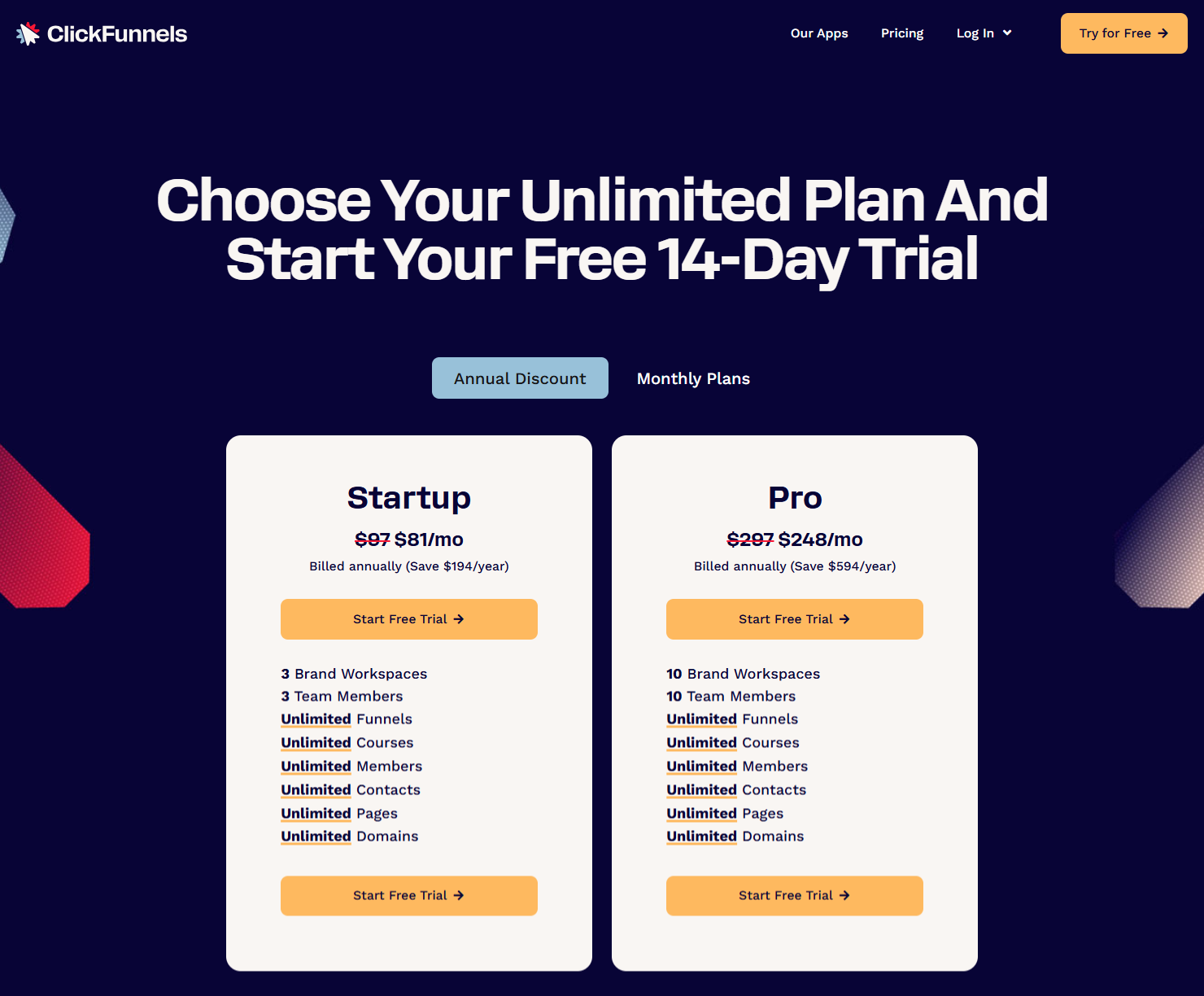 Clickfunnels Pricing