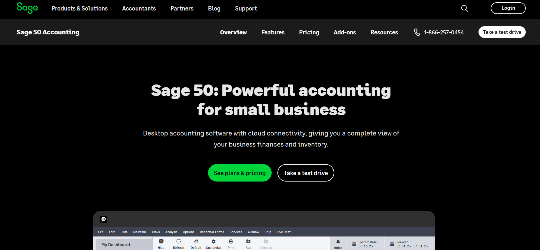 Sage50 Accounting for Small Businesses 