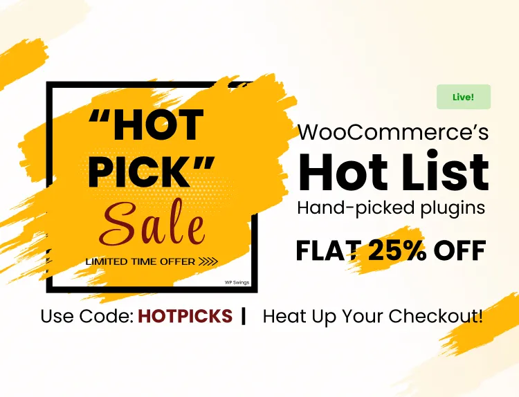 Hot Pick Sale Banner Mobile Offers & Discounts
