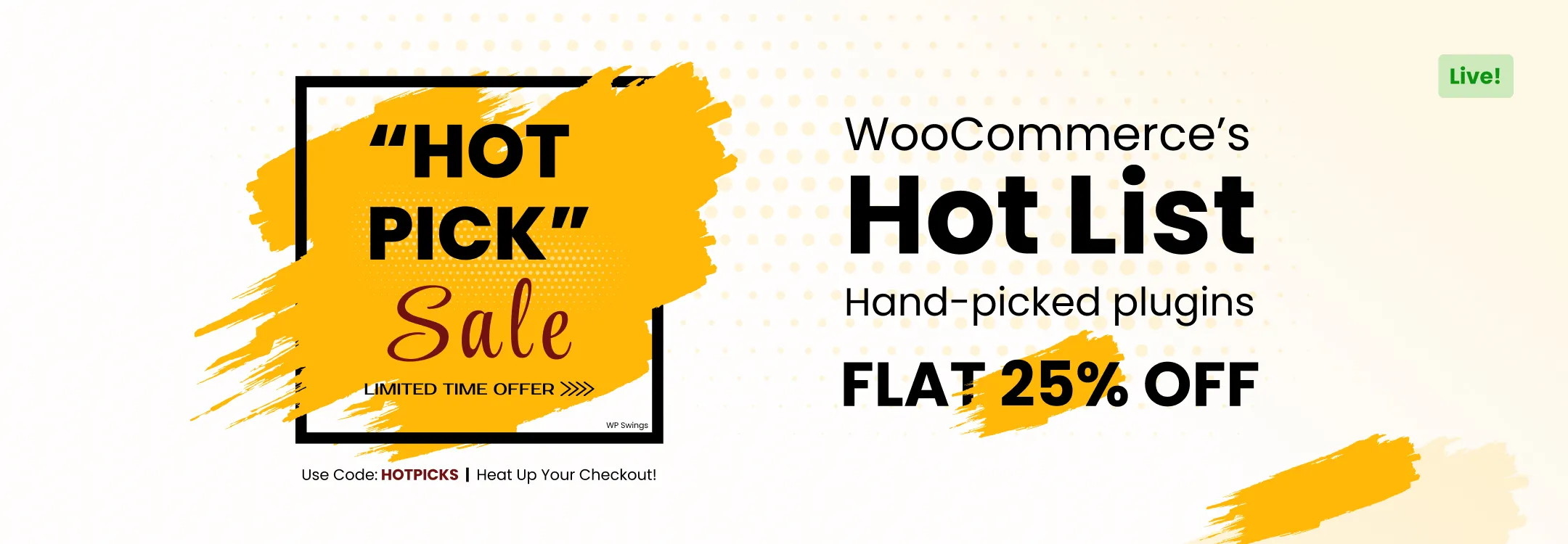 Hot Pick Sale Banner Offers & Discounts