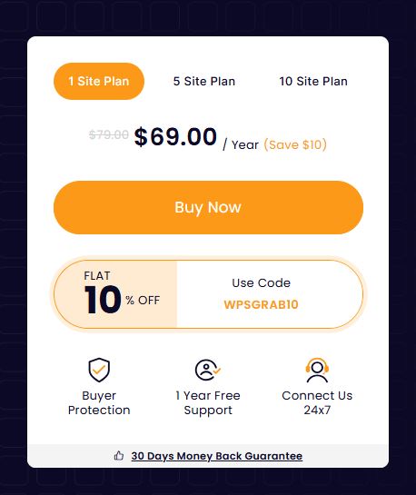 bookings pricing