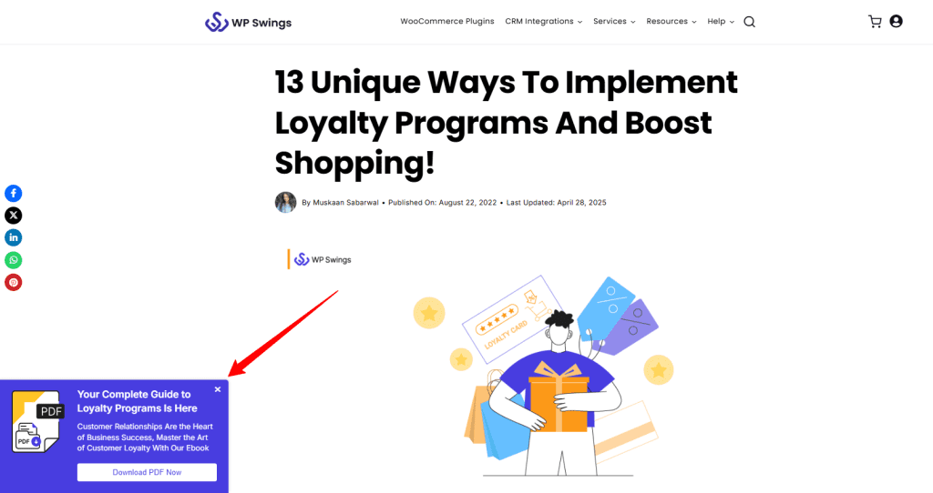 ebook example over blogs