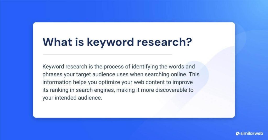 keyword research