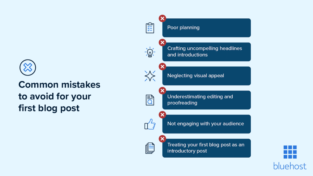 mistakes to avoid