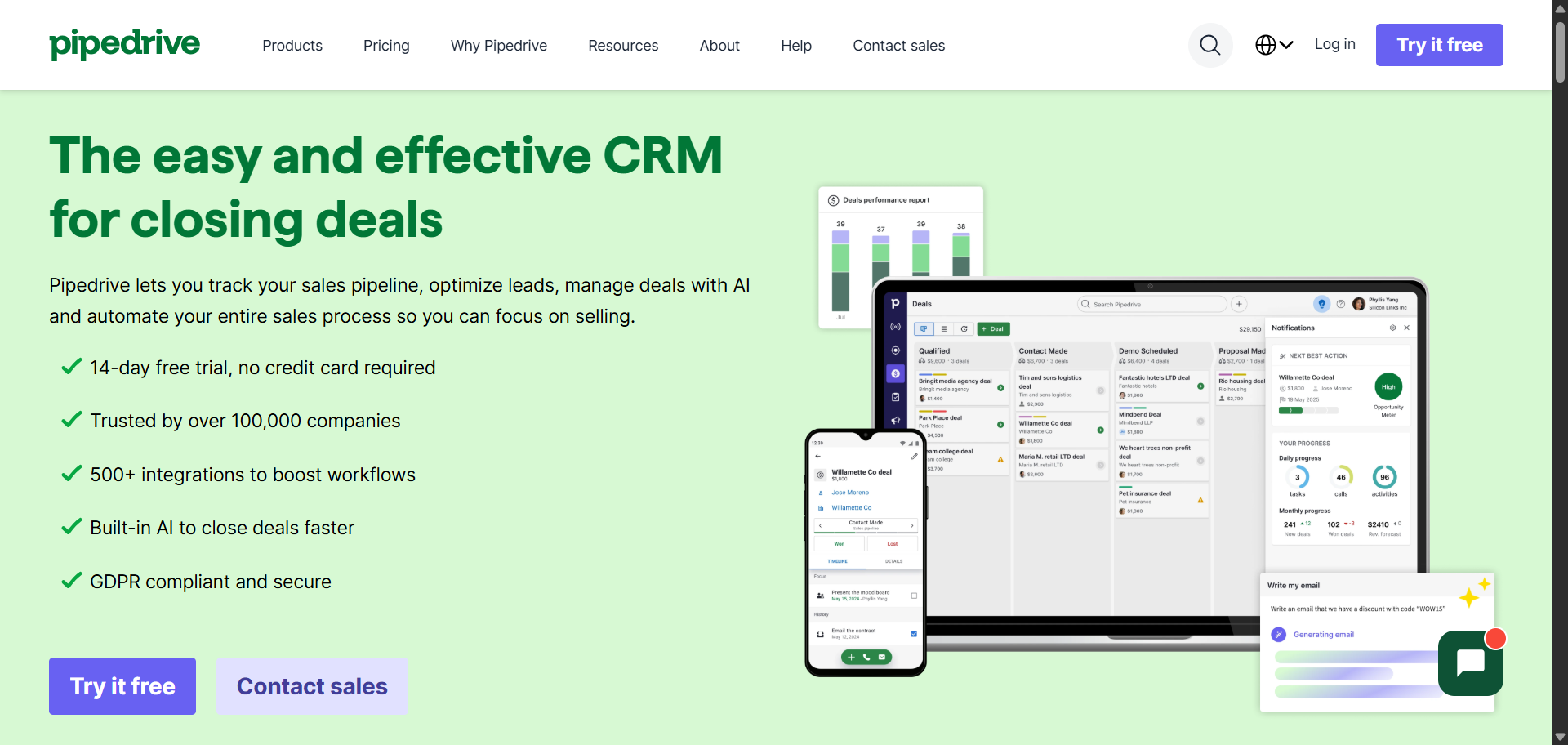 Pipedrive CRM
