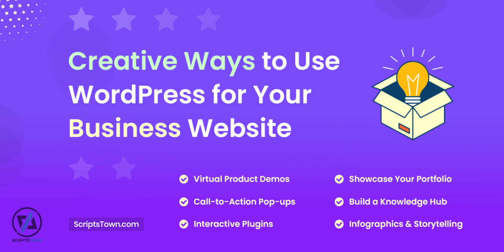business websites on wordpress