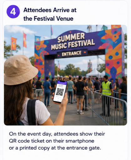 attendee qr scan