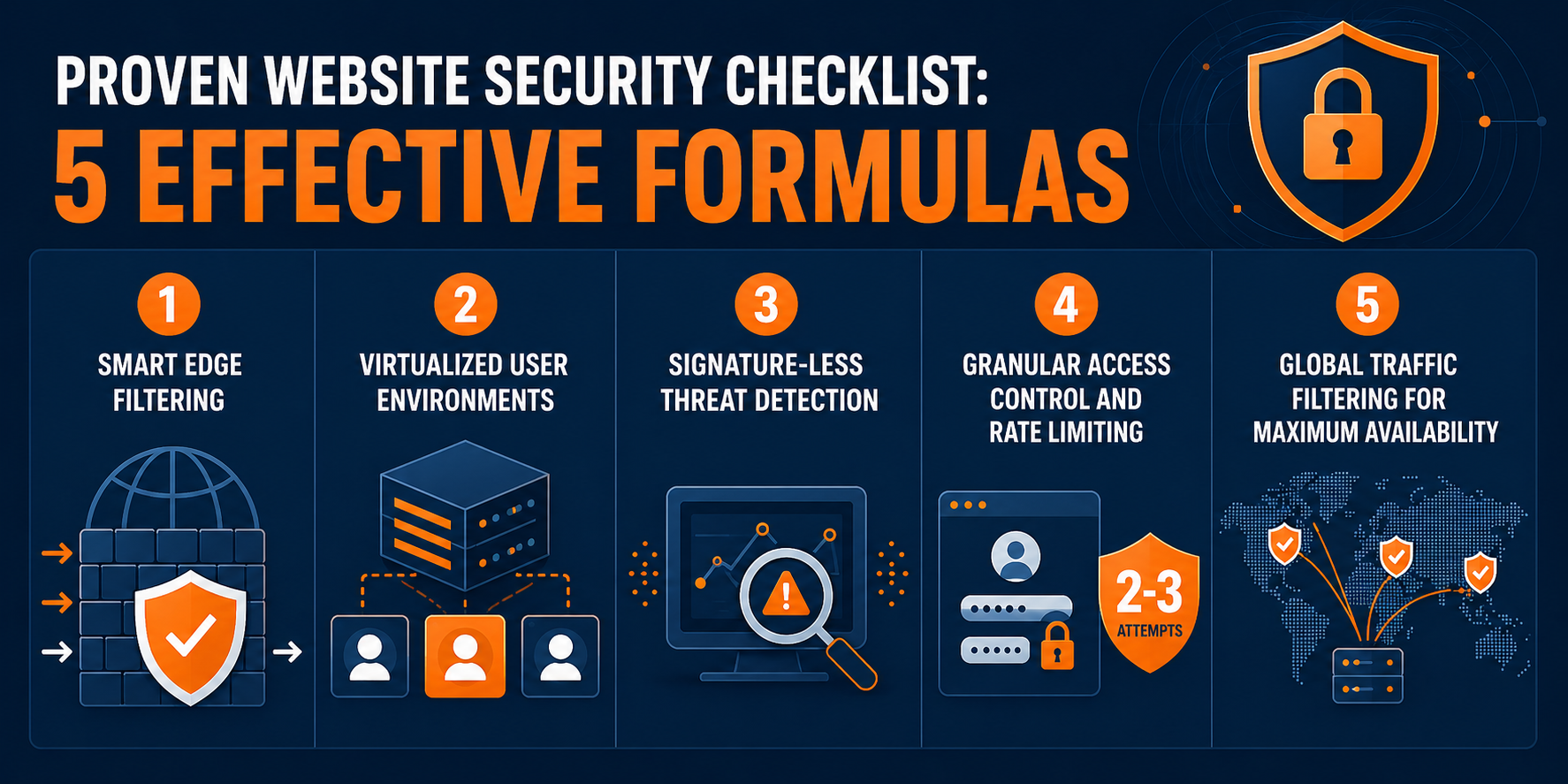 checklist for website security