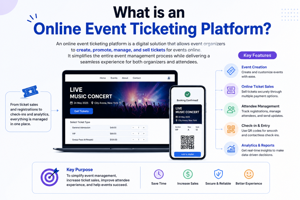 what is online ticketing platform