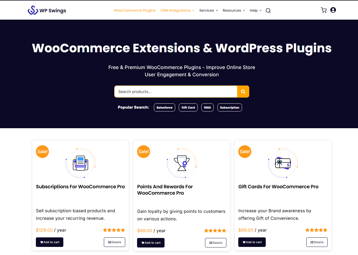WooCommerce Plugins by WP Swings