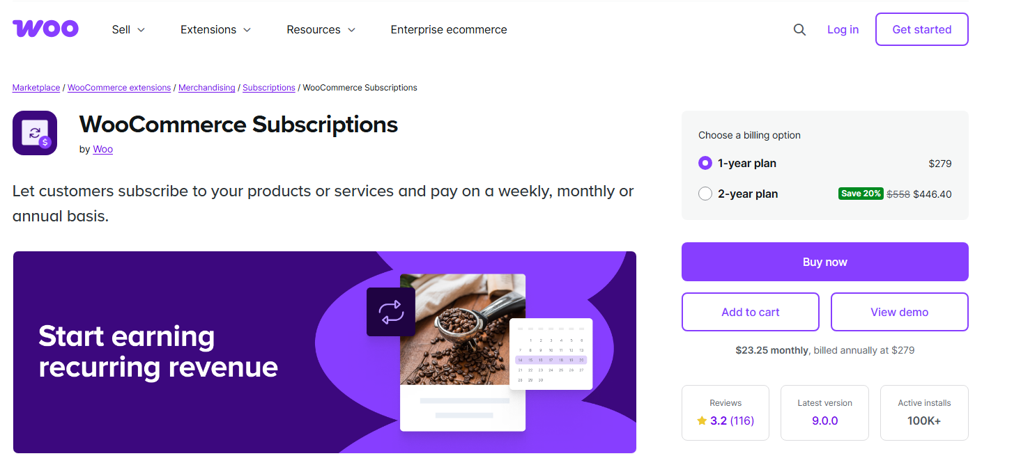 WooCommerce Subscription Plugin