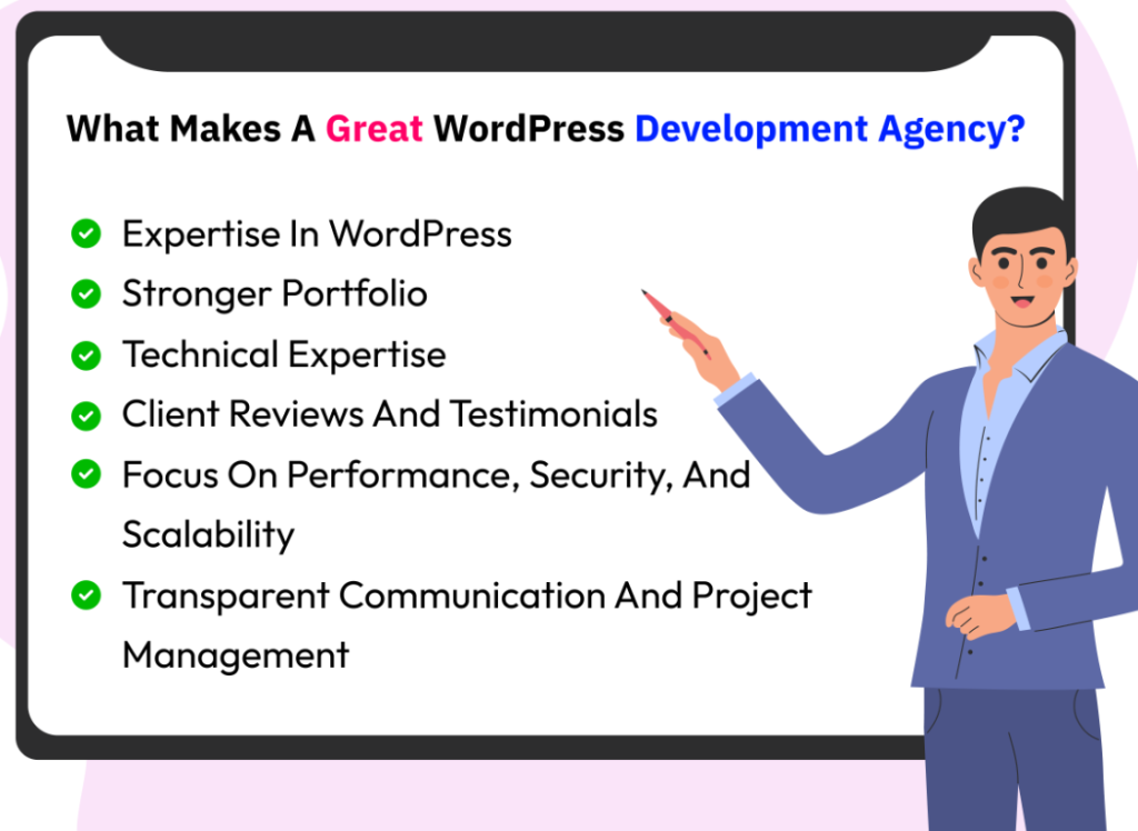 checklist to select wordpress development agency