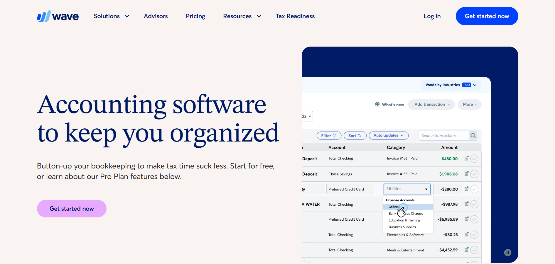Wave Accounting