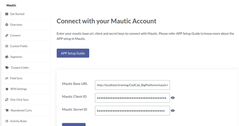Connect Mautic With WooCommerce