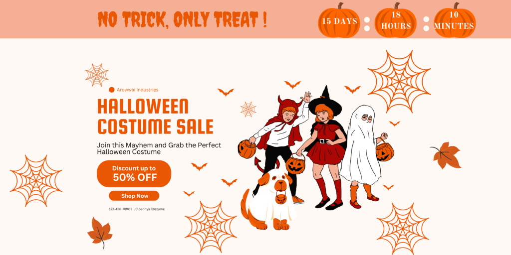 decorate store for halloween