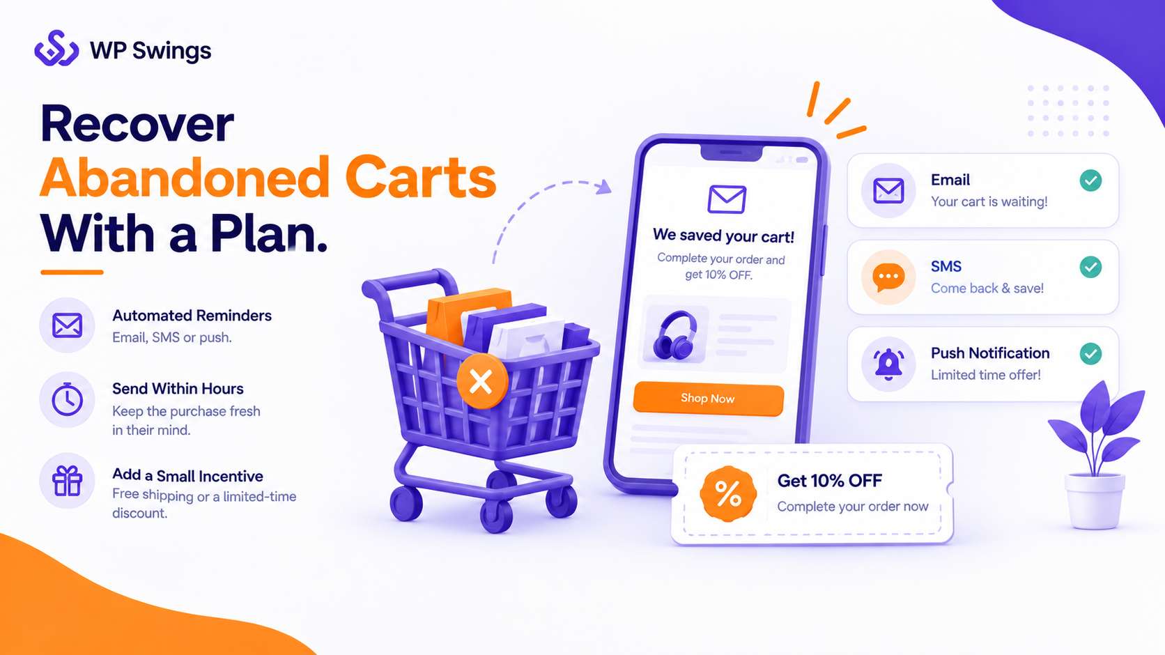 recover abandoned carts in eCommerce checkout optimization
