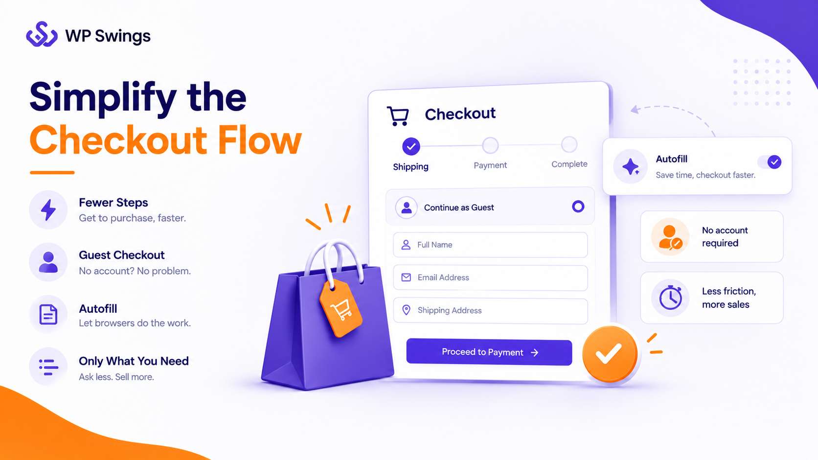 Simplify eCommerce Checkout Flow