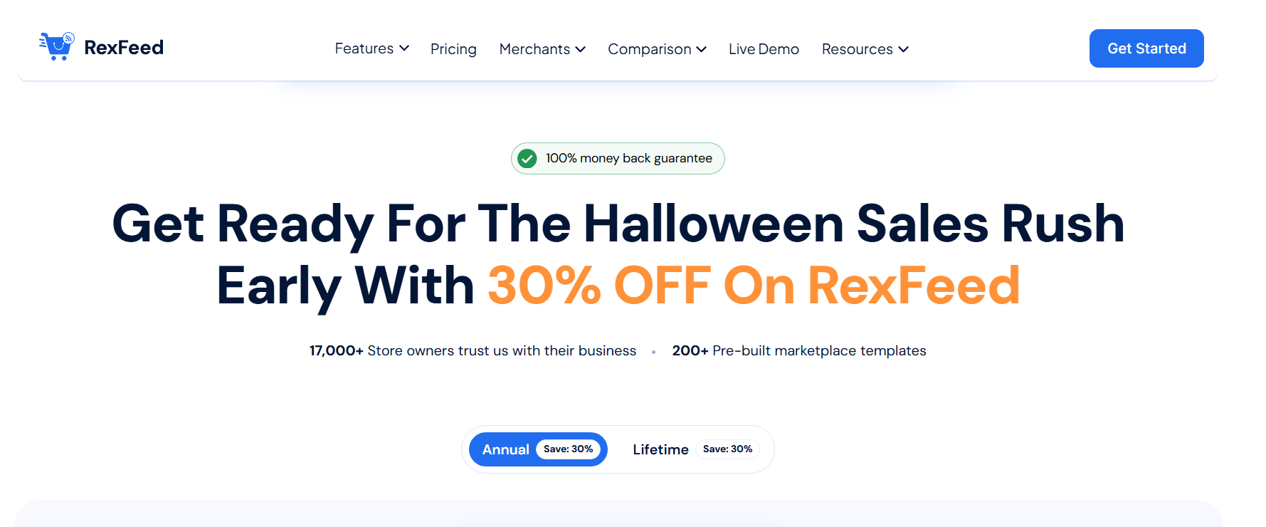 Rexfeed Halloween Deal 2026